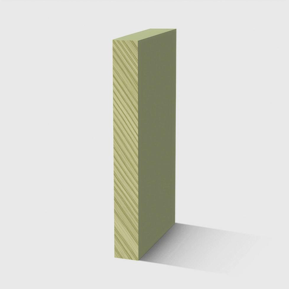 A square tumber moulding in primed H3 Primed FJ Pine 92 x 11mm 2.7m